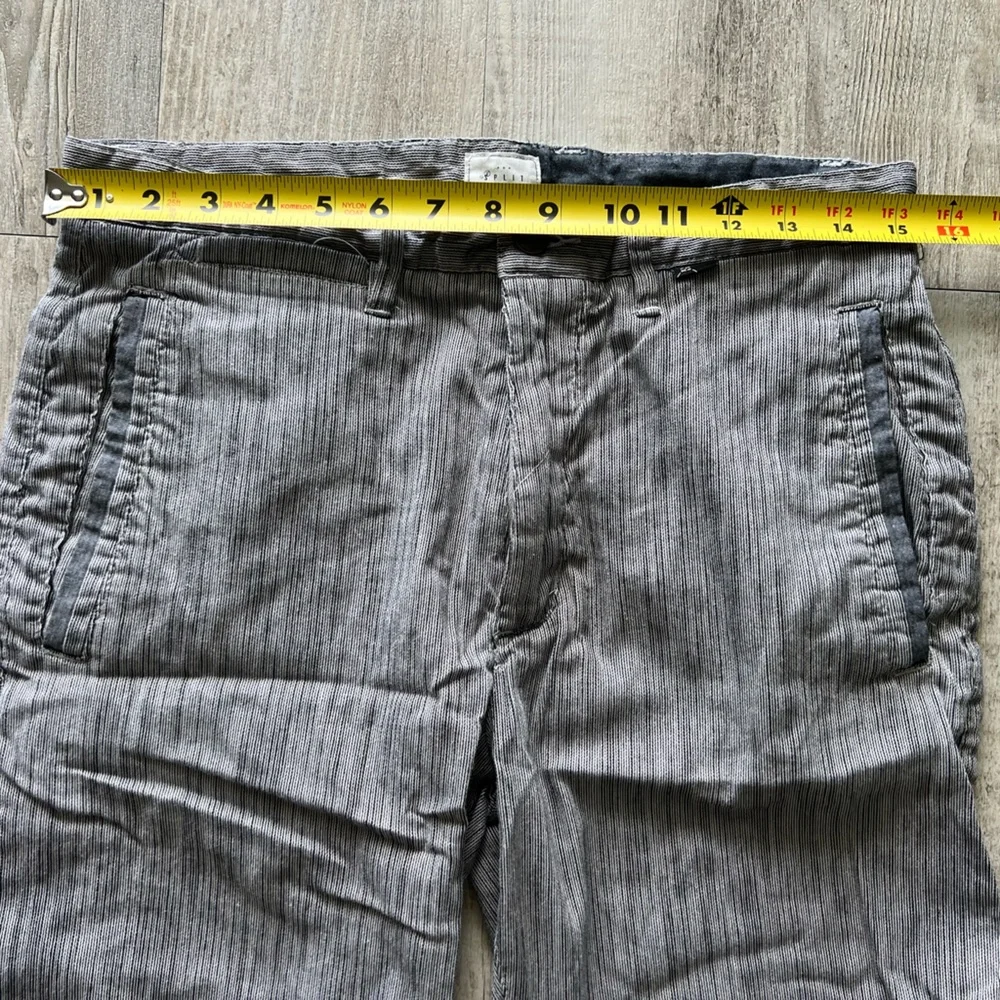 Mens Gray Casual Shorts Size 30 Classic Fit Flat Front Summer Split Co USA - Picture 7 of 11